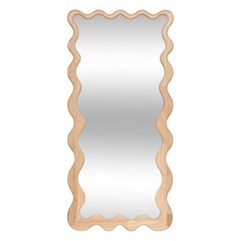 Espejo De Pared Brooke Beige 100x48cm