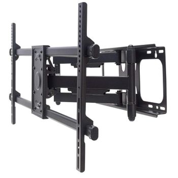 Soporte para TV Manhattan Articulado Pared 37 a 90 pulgadas hasta 75 kg Negro