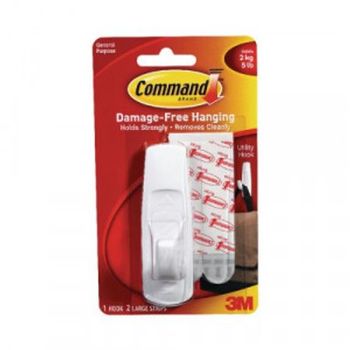 3M Command Adhesive Large Hook 17003