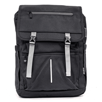 mochila ewent ew2537 161 vintage unisex impermeable negro