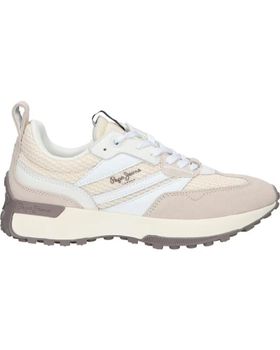 de PEPE JEANS ZAPATILLAS PEPE JEANS LUCKY KNIT PLS60041 BLANCO MOUSSE 808MOUSSE