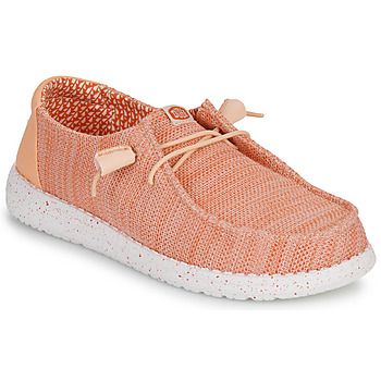 HEYDUDE Zapatos Wendy Stretch Sox Peach para mujer