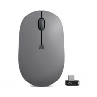 raton lenovo go ambidextro 2400 dpi optico rf inalambrico negro gris usb-c