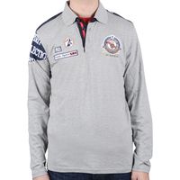 vent du cap polo polo manches longues homme calank para hombre
