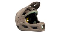 casco met parachute mcr mips beige verde mentonera extraible