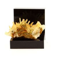 siderite cuarzo piedra de pirita natural de francia mina de saint-pierre de-meage-mesage rock multicolor con certificado de autenticidad incluido