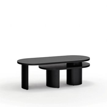 Mesa de centro negro