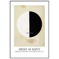 panorama cuadro enmarcado hilma af klint 70x100 cm