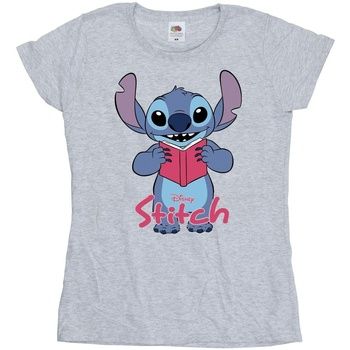 Disney Camiseta Reading Standing para mujer