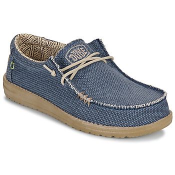 HEYDUDE Zapatos Wally Braided Blue Night para hombre