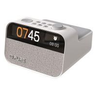radio portatil pure moment charge con bluetooth y cargador inalambrico