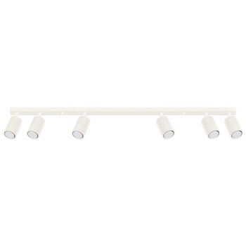 Regleta moto beige, 6 luces