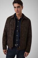 chaqueta de cuero sintetica