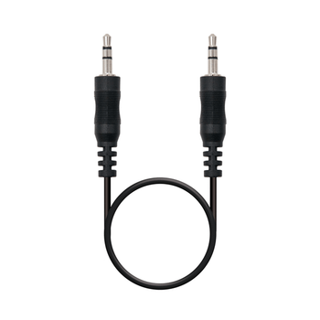 CABLE AUDIO JACK 3.5MM NANO CABLE 10M NEGRO