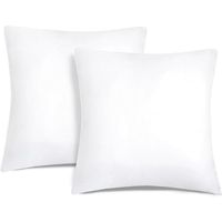 akasa - pack de rellenos de cojin y almohada 124 unidades - almohadones decorativos de fibra hueca acolchados y suaves para sofa cama o coche - disponibles en todos los tamanos 40x40 45x45