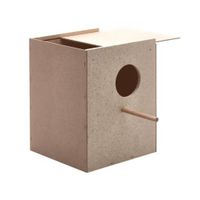 imac nido madera pajaros  accesorios para jaulas  nidos y complementos - 115x11x17 cm