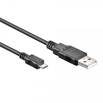 Goobay Cable USB 2.0 a Micro USB Macho/Macho 30cm Negro