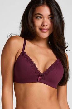 Hunkemöller Sujetador preformado sin aros Lola Morado