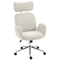 homcom silla ergonomicacon reposacabezas ajustable y funcion basculante gris claro   aosom espana