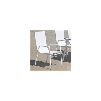 Pack 4 Sillones Apilables Para Terraza Y Jardín Moderno