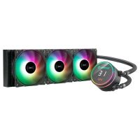 unykach aquastorm 360 kit de refrigeracion liquida 360mm con display de temperatura cpu negro