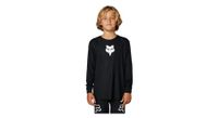 camiseta de manga larga fox  p   strong ranger   strong kids   p negra