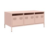 mesa de centro acero laminado en frio rosa 1015x50x435 cm