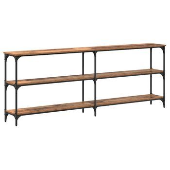 Mesa Consola Madera Vieja 200 X 29 X 75 Cm Vidaxl