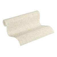 papel pintado livingwalls liso con efecto pictorico beige crema - as-374235 - 53 cm x