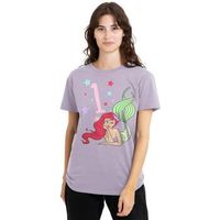 the little mermaid camiseta tv25335 para mujer