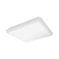 lampara de techo led de plastico blanco