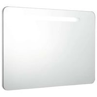 mueble de bano  armario de bano con espejo led 80x95x55 cm