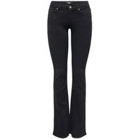 only pantalon de campana 15355788 blush-denim black para hombre