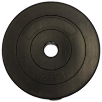 fitn shape disco de pesas vinilo 2x25-15kg 30mm - 10 kg