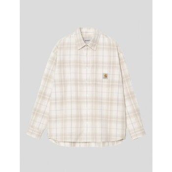Carhartt Camisa manga larga CAMISA WILBER LS SHIRT NATURAL para hombre
