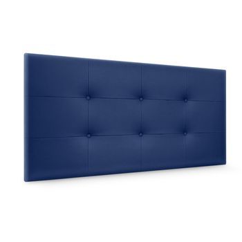 Cabecero De Polipiel Capitoné 105x60cm Camas 105 - Azul