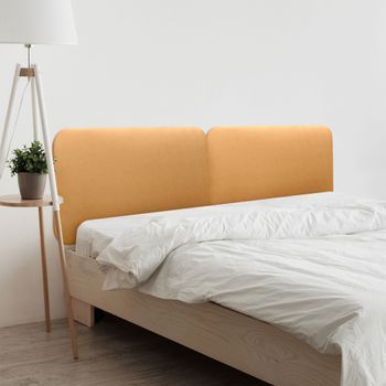 Dhome Cabecero Tapizado Liso Redondeado Polipiel Para Pared Acústicos Cabeceros Absorbentes Cabezal Cama Dormitorio (negro, 160cm Dual)