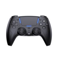 jys jys-p5148pro ps5 controlador inalambrico bluetooth de doble modo gamepad de vibracion dual de 6 ejes con joysticks h