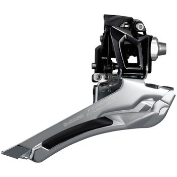 Shimano 105 R7000 Band-On Front Derailleur - 28.6/31.8mm - Band On - Black