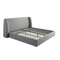 cama tela color gris oscuro angel cerda 7145 231x239x104