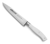cuchillo cocinero acero inoxidable forjado nitrum 150 mm mango blanco