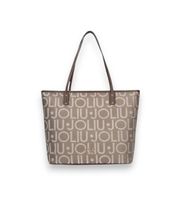 liu jo para mujer af6070-t769a bolso shopping bag beige osfa casual poliester