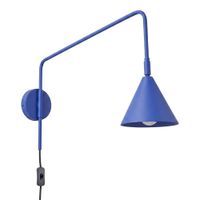 aplique de pared ultramar acero alt 30 cm