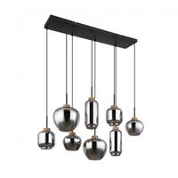 lampara de techo matt 8 luces