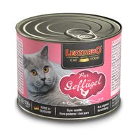 leonardo all meat 24 x 200 g - pack ahorro - pura ave