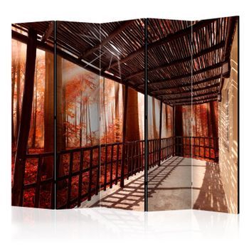 Biombo - Nature: Forest Terrace Ii [room Dividers]