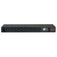 apc ap7821b unidad de distribucion de energia pdu con display para rack 19 0u1u con 8 salidas ac