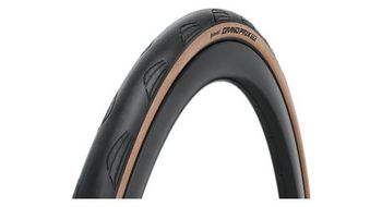 Cubierta de carretera continental grand prix tr 700 mm tubeless ready plegable 4 ply construction blackchili transparent sidewall