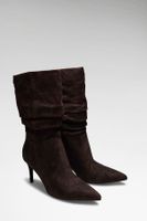botas caralee de cuero sintetico