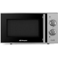 microondas orbegozo mig 2321 inox de 900w con 23 litros